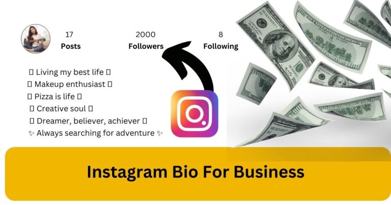 Instagram Bio For Business