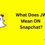 what does jw mean on snapchat